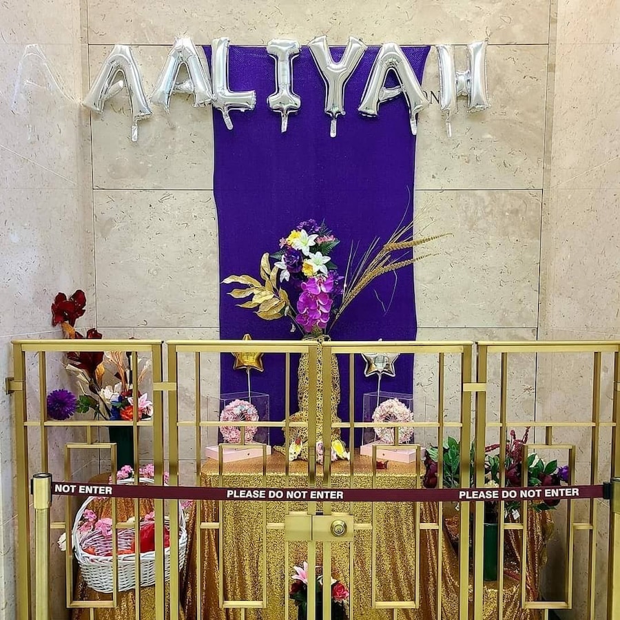 Aaliyah’s Crypt in the Rosewood Mausoleum at Fernc 1