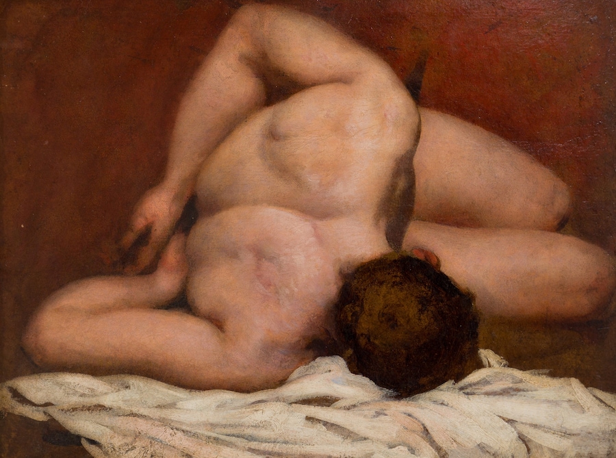 William Etty_Male NudeThomas Ruff_Interieur 7C, 19 2