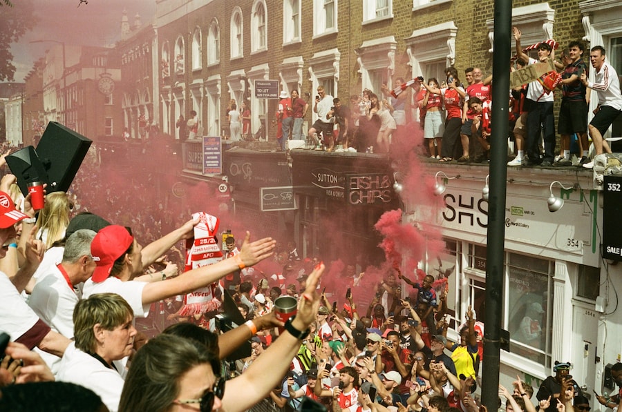 Arsenal champions parade 8