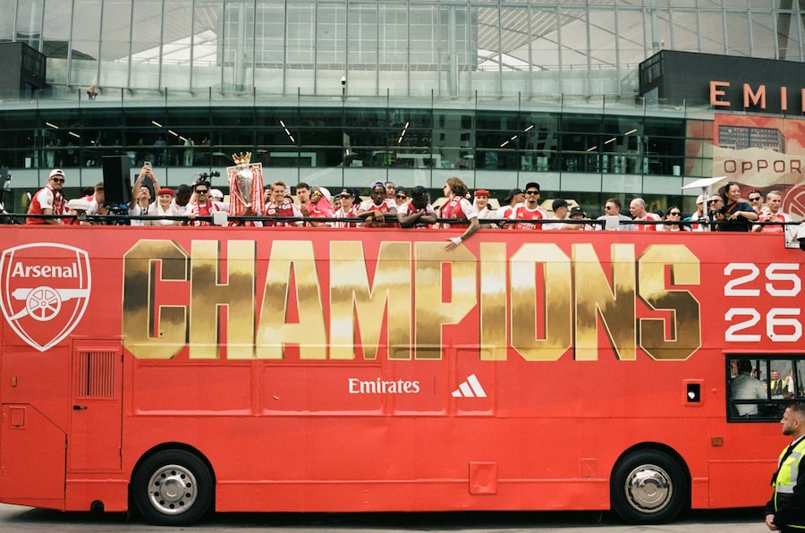 Arsenal champions parade 21
