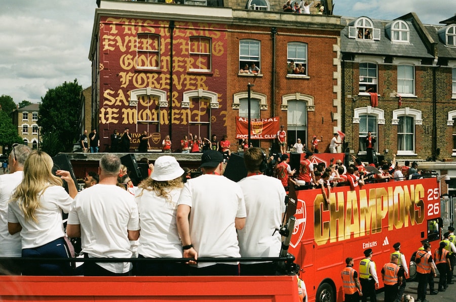 Arsenal champions parade 5