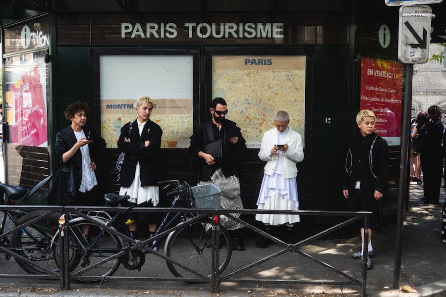 Street style Paris Fashion Week SS27 men’s 40