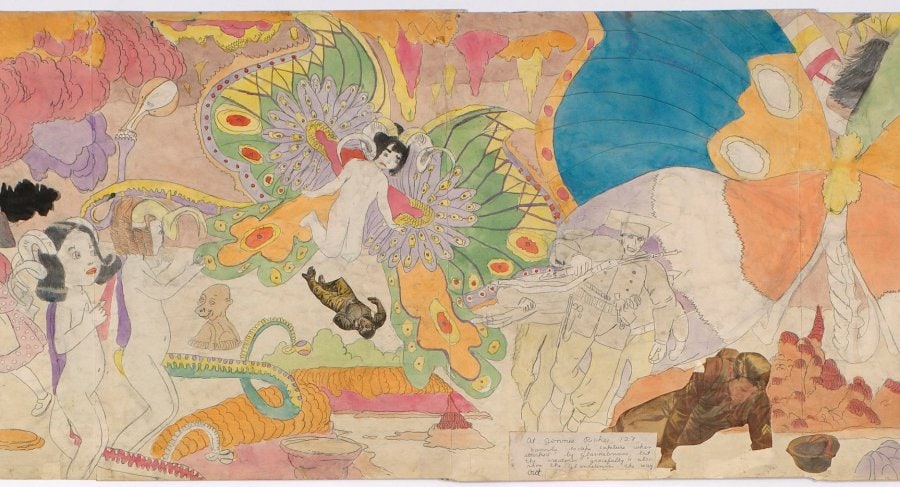 Henry Darger 'Untitled' (detail), 1940-60 9