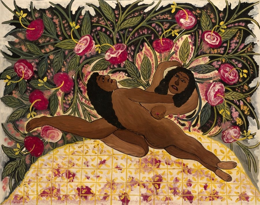 Hector Hyppolite, Crossed Couple, 1940s 3