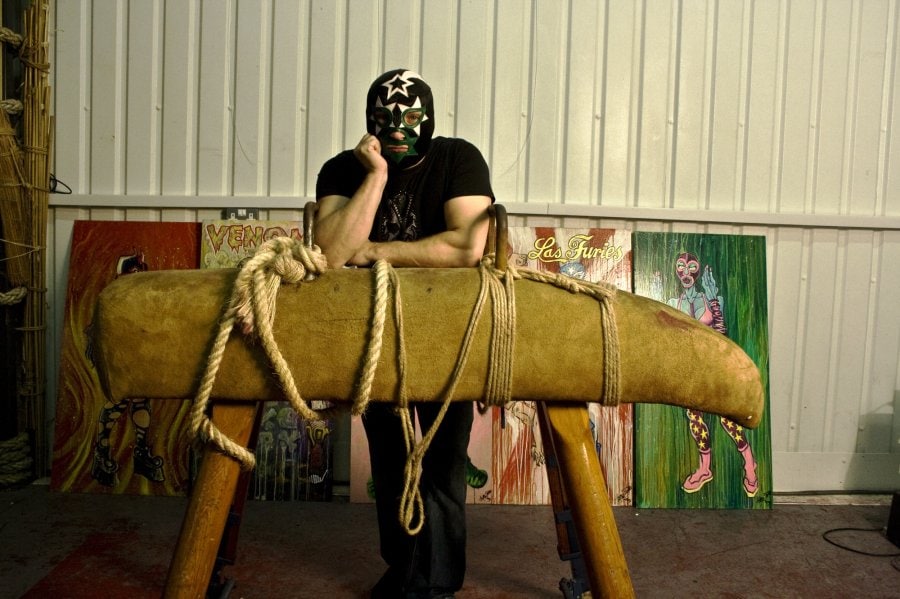 Garry Vanderhourne, founder of Lucha Brittania and 1