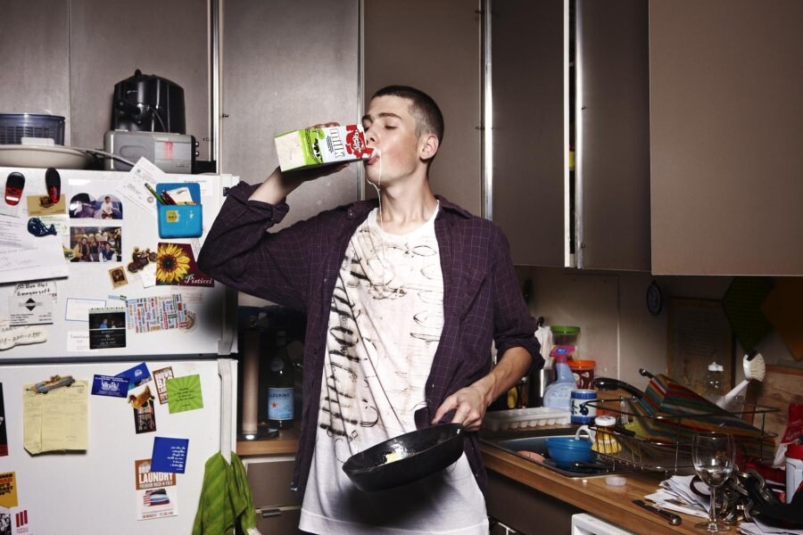 Fashion by Danielle Levitt. Model: Walker. Shirt f