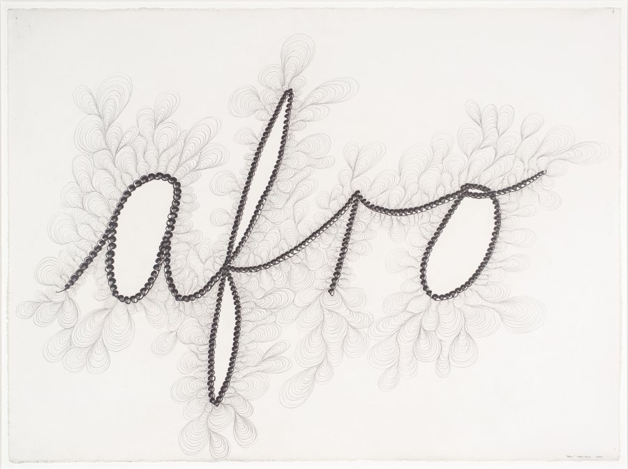 Afro - Chris Ofili, 2000. Tate (c) Chris Ofili 2