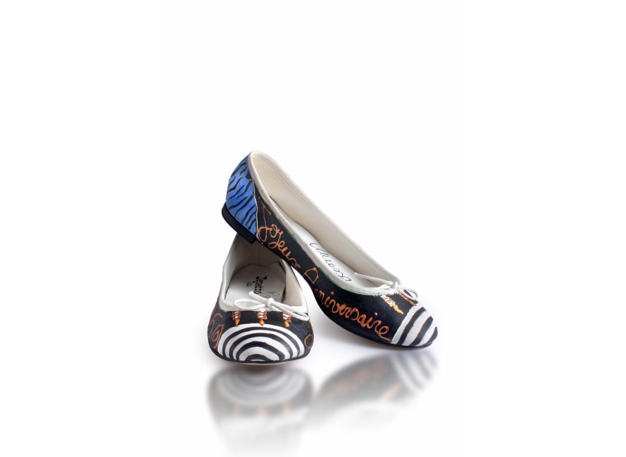 Vanessa Paradis' customised Repettos 2