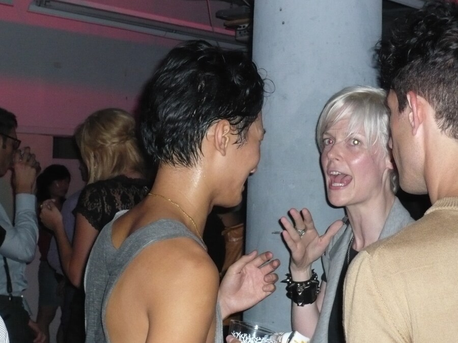 At the Alexander Wang afterparty. 3
