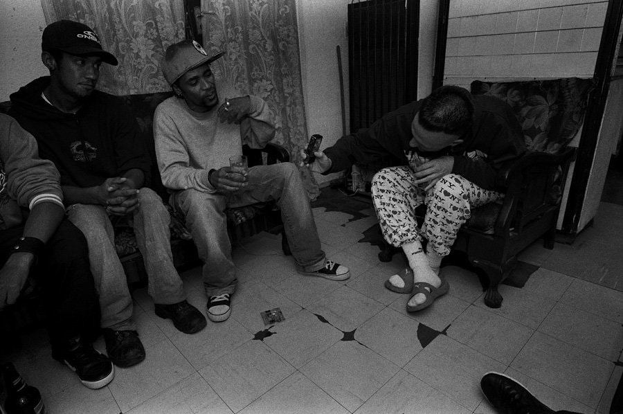 Ninja films a gangsta freestyle by Isaac Mutant 7