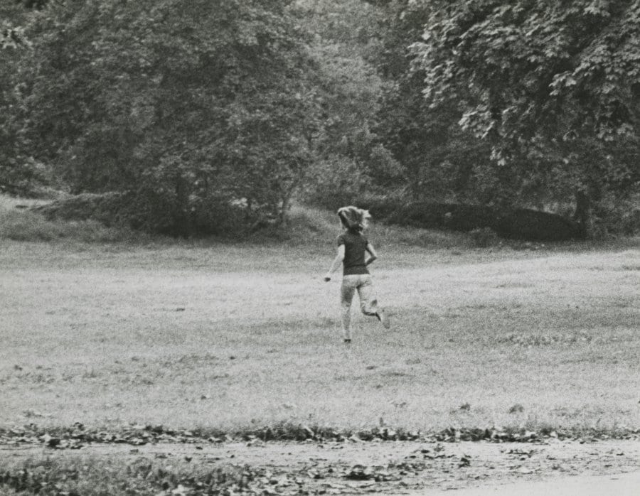 Ron Galella What Makes Jackie Run? Central Park, 8
