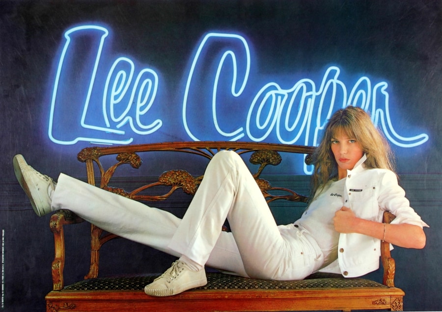 Jane Birkin in a Lee Cooper ad form the 70s' 0