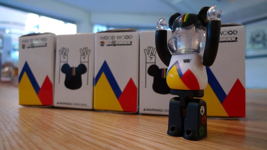 Wood Wood Bearbrick 1