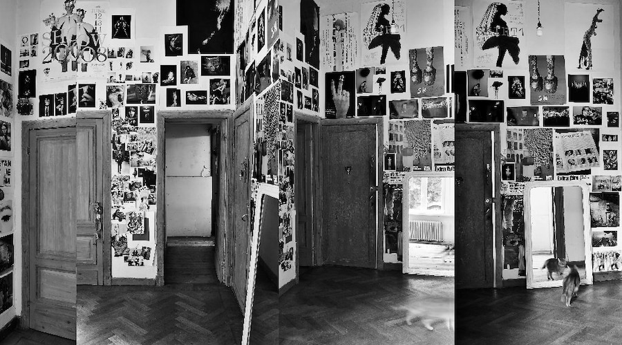 Hallway at a friend&#39;s studio in Antwerp 2