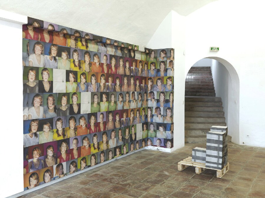 Anouk Kruithof, installation view. Photo &#169; Olivier 5