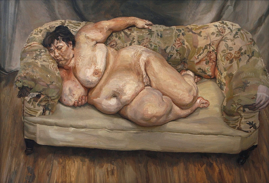 Benefits Supervisor Sleeping, Lucien Freud 2