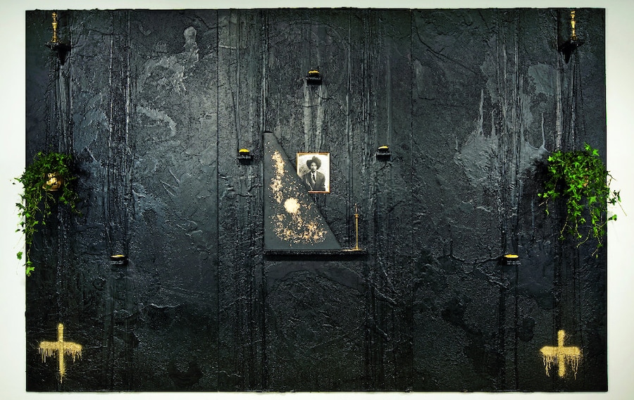 P120 Rashid Johnson Cosmic Topology 2009 5