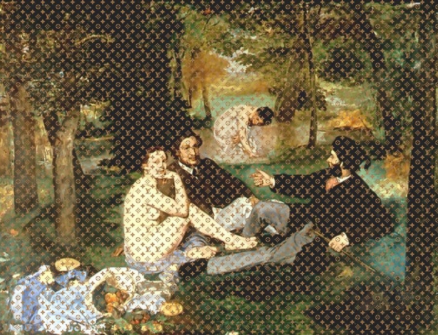 Detourn sur l’herbe(Mimetic Picnic)II, 2008 2