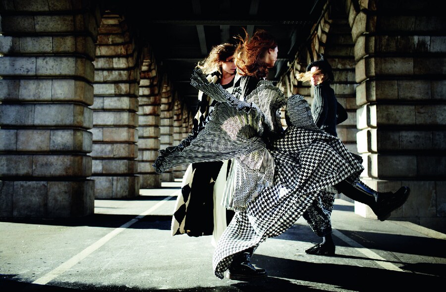Yohji Yamamoto Feature. Photographer, Serge Leblon 2
