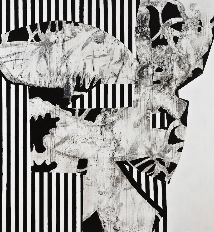 Charline von Heyl - "Hibou Habibi", 2011, Acrylic 9