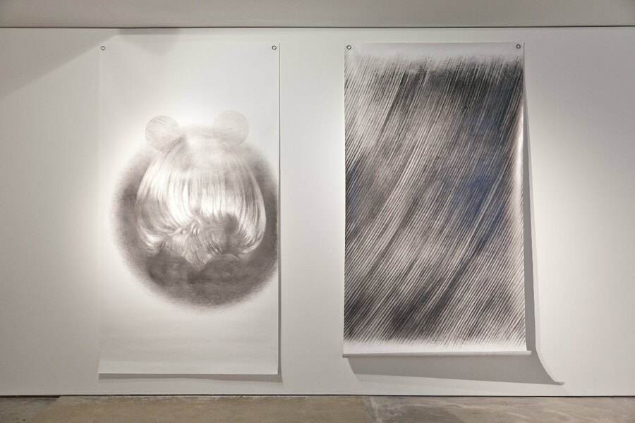 Margarita Gluzberg &#39;Courtesan&#39;, 2009, and &#39;Birdson 3