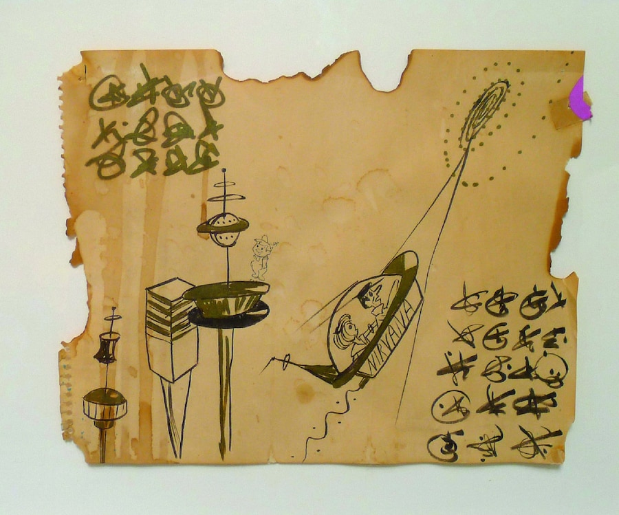 Untitled (Jetsons Nirvana) by Kenny Scharf, 1980 7