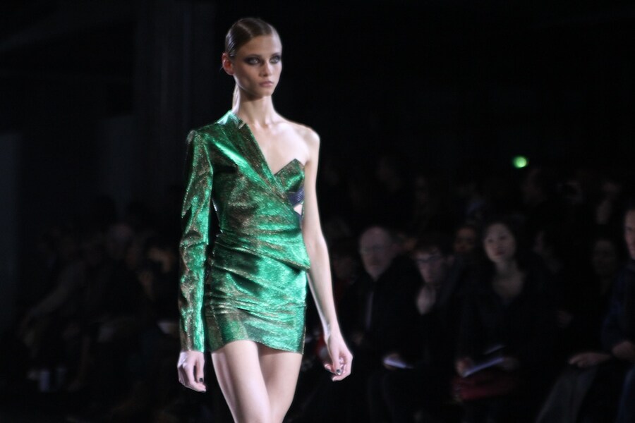 Anthony Vaccarello Womenswear A/W12. Photography b 1