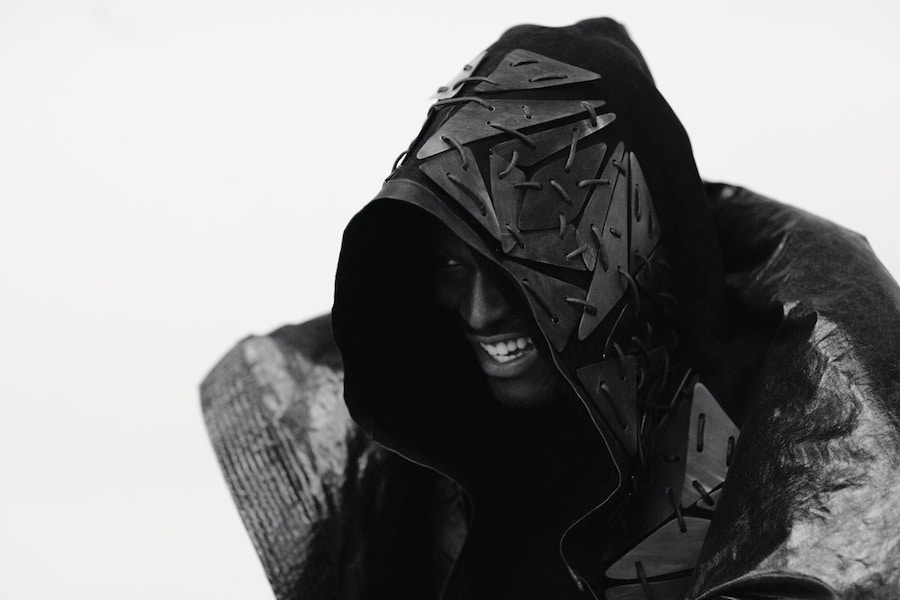 Zebra Katz wears all clothes by Rick Owens 4