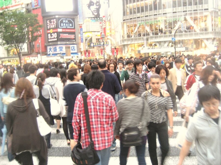 Shibuya scrumble crossing 10