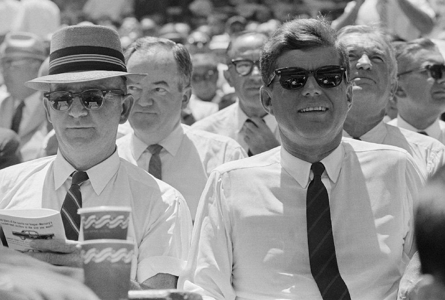 DC Stadium, 1962, John F Kennedy at the 32nd All S 4