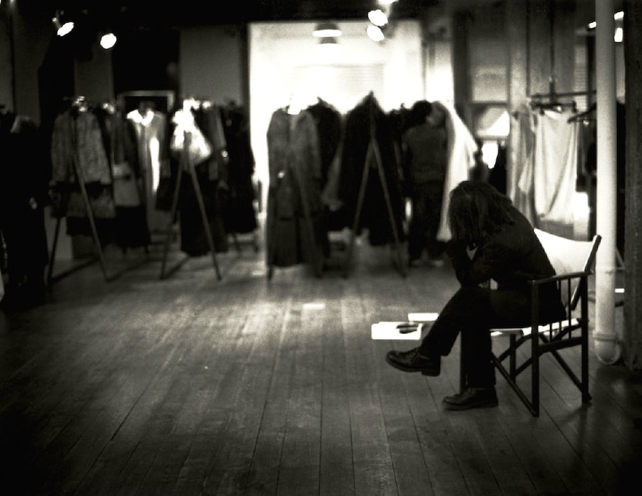 Show preparation. Photography Donata Wenders 2