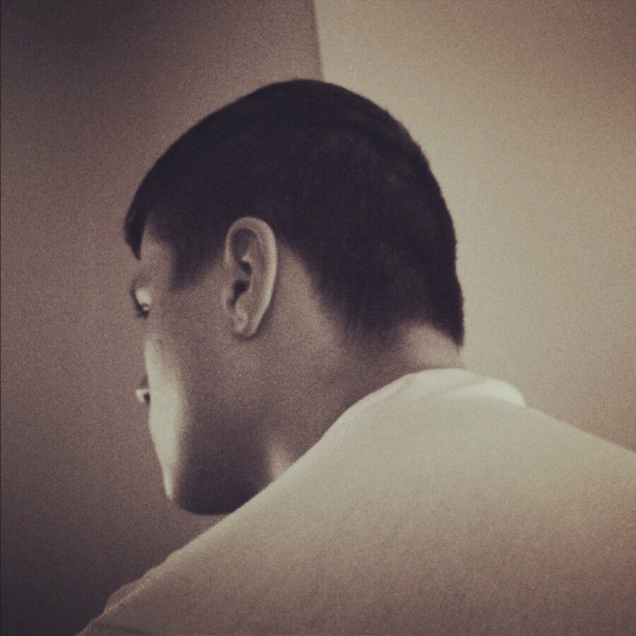 My little brother staying at mine before heading b 0