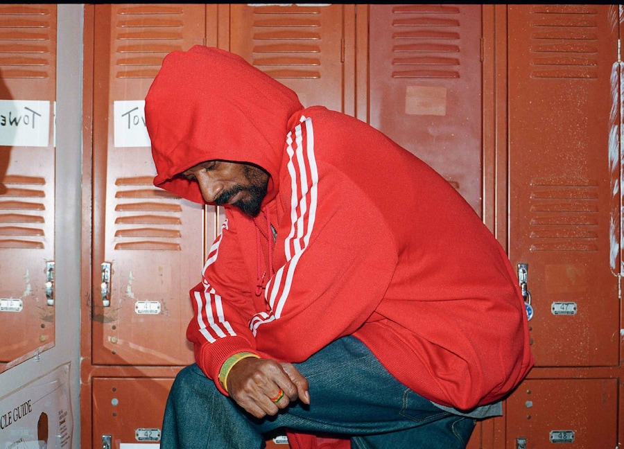 Zip hoodie and t-shirt by ADIDAS; jeans by LEVI&#39;S 5