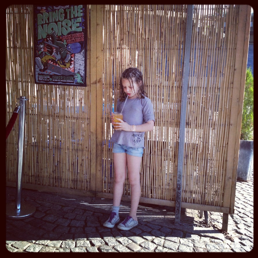 A girl enjoying summer 9