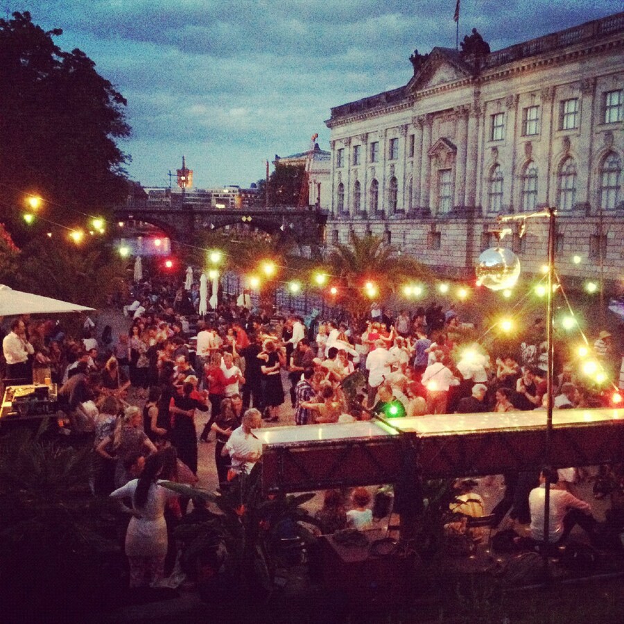 Some dance club for the elderly in Berlin. Whole a 8