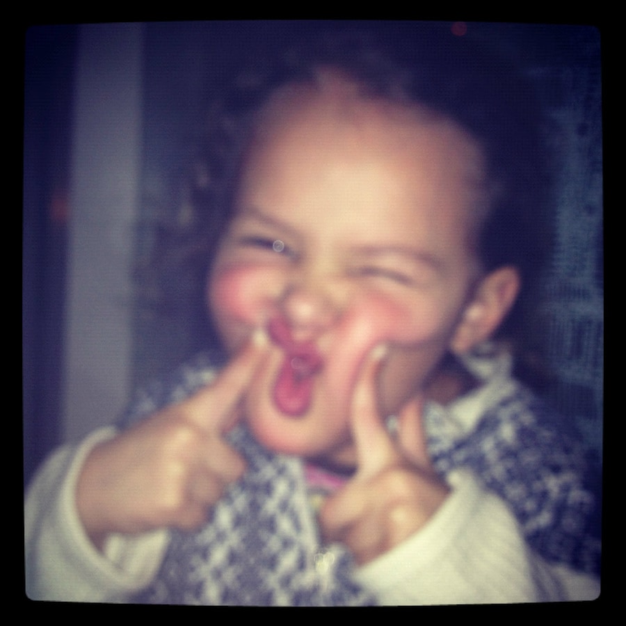 My friends daughter Tilda is a wild girl. 3