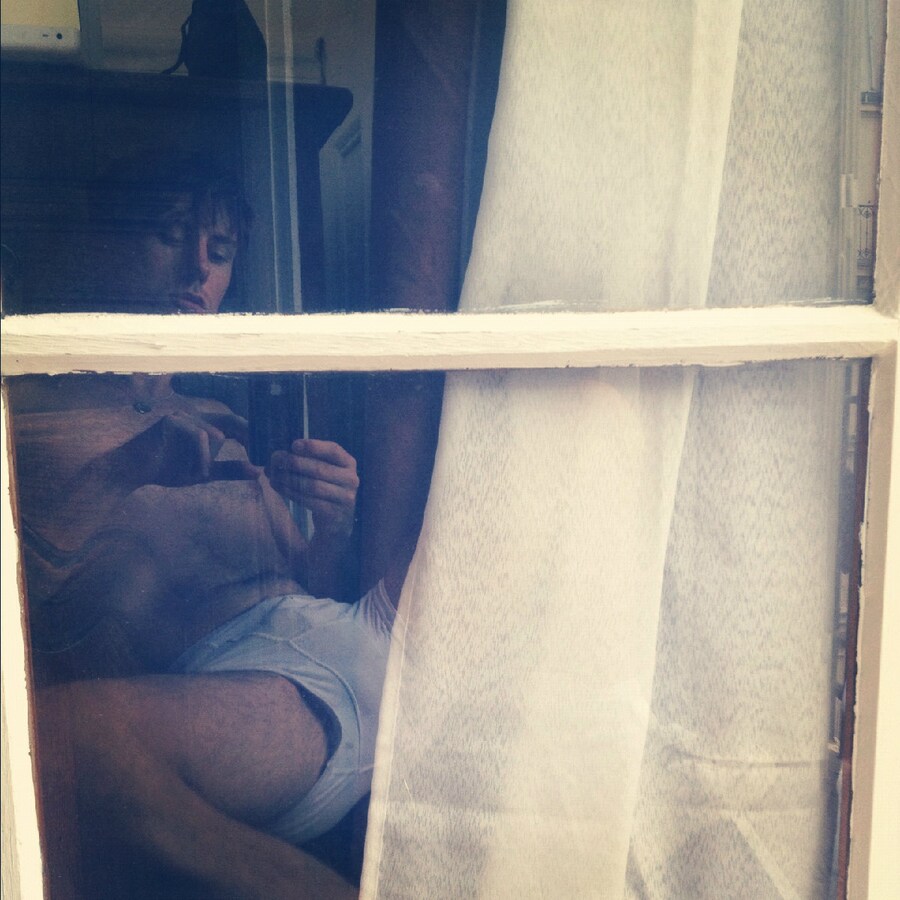 Self portrait relaxing in Paris after fashion week 6