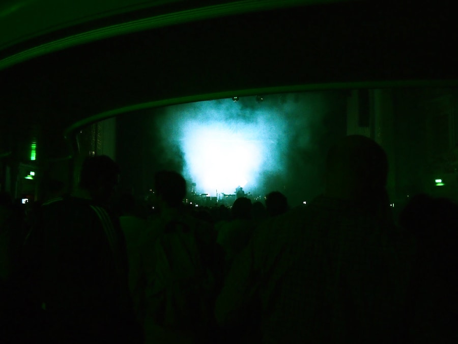  The xx on stage at Usher Hall, Edinburgh. 3