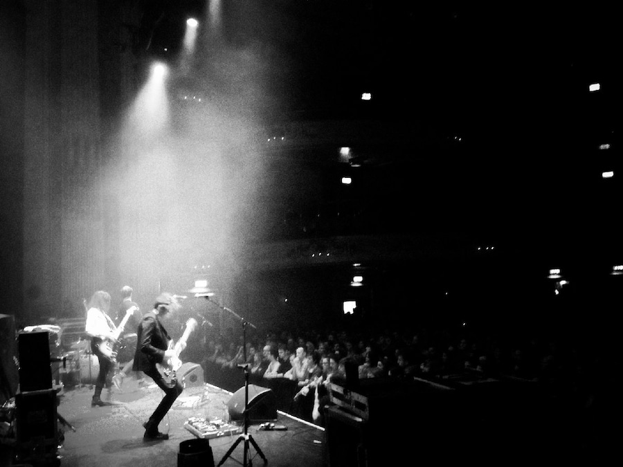  On stage at Usher Hall in Edinburgh taken by Romy 0