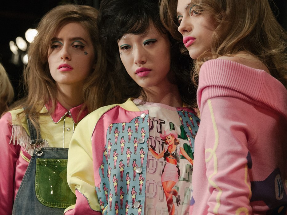 Jeremy Scott serves up cartoons, cowgirls and candy colours Womenswear ...