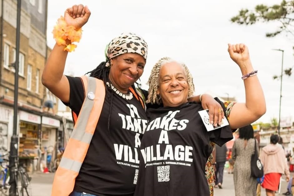 Katharine Hamnett is campaigning to save Ridley Road market