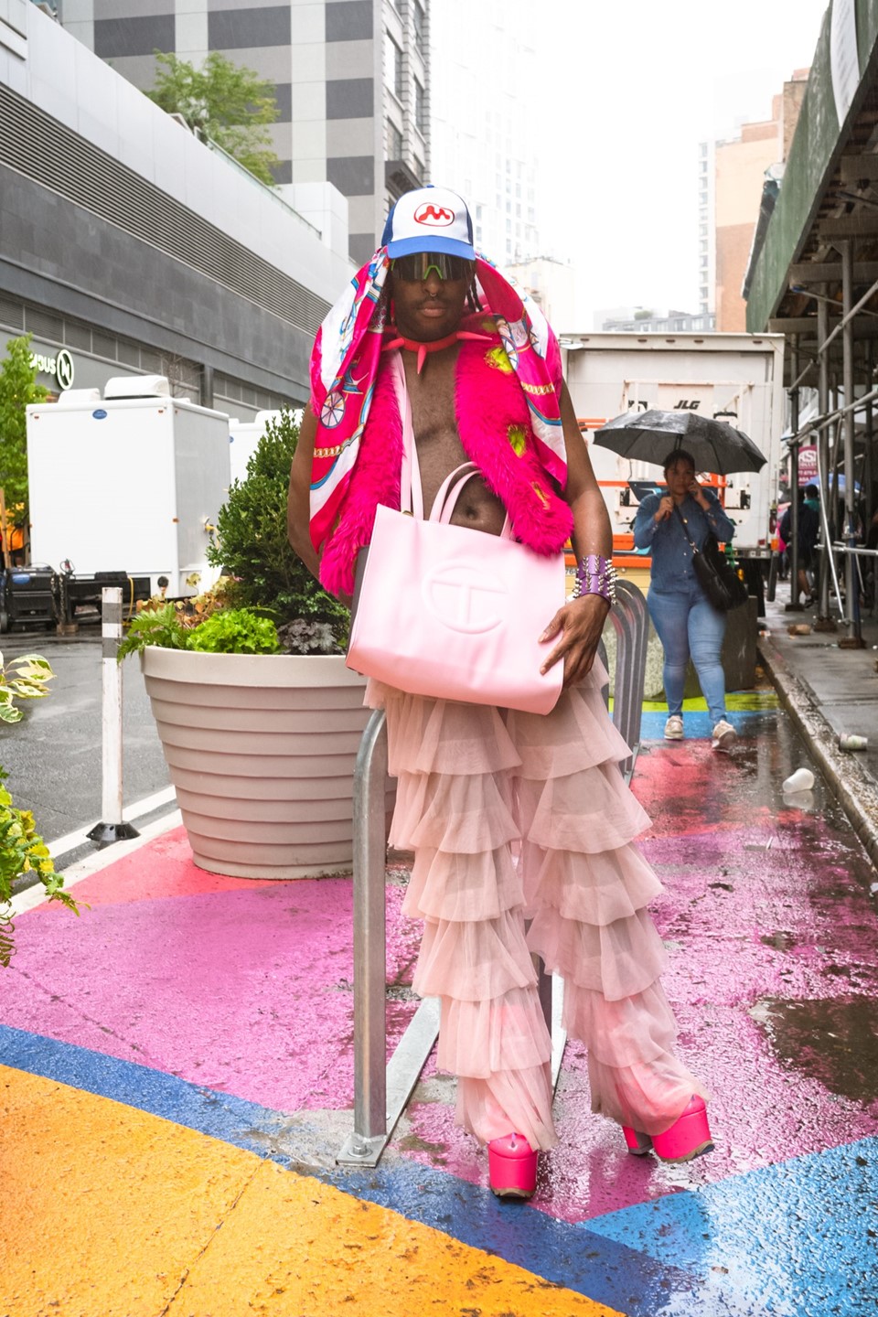 Photos that capture the cult of Telfar stans at New York Fashion Week  Womenswear