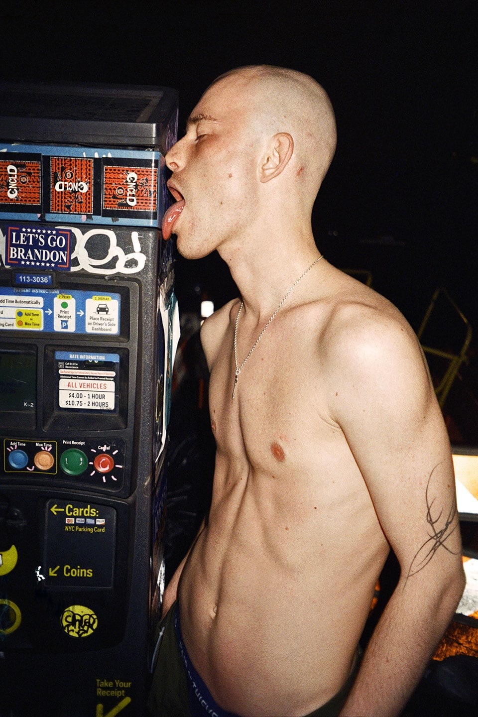 Slava Mogutin, ‘German licking, NYC, 2021’