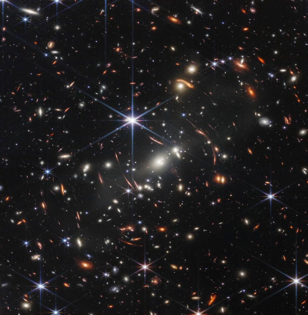 First image from the JWST, SMACS 0723