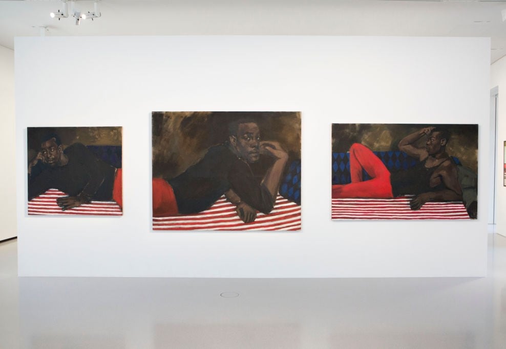 Paintings Lynette Yiadom-Boakye Bourse de Commerce Paris