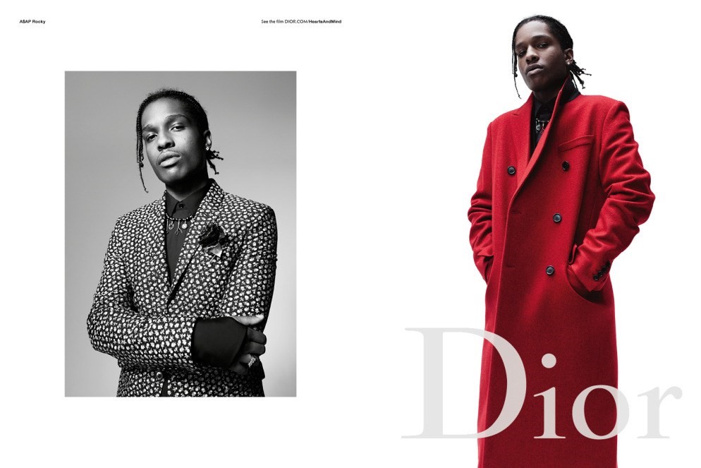 ASAP Rocky Dior Homme's Newest Muse