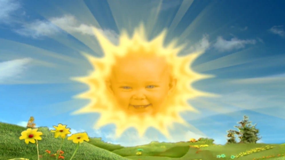 Teletubbies sun
